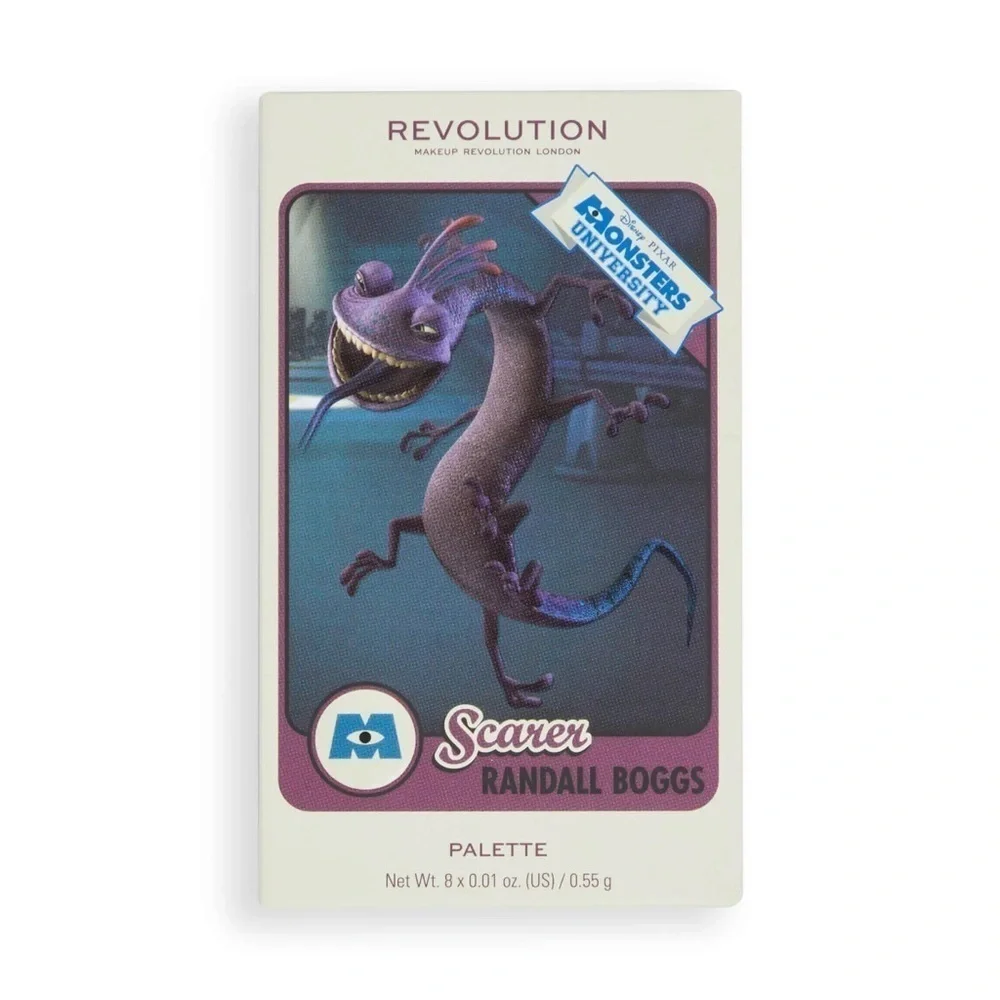 Makeup Revolution x Monsters University Card Eyeshadow Palette Randall Scare